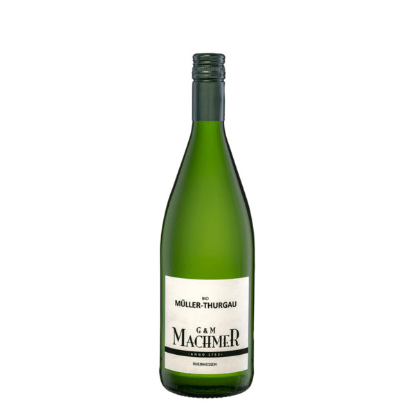 Machmer BIO Müller-Thurgau lieblich - Gutswein - 1,0 Liter Flasche