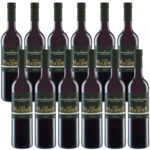 Schwarzriesling Rotwein trocken - 12er Paket