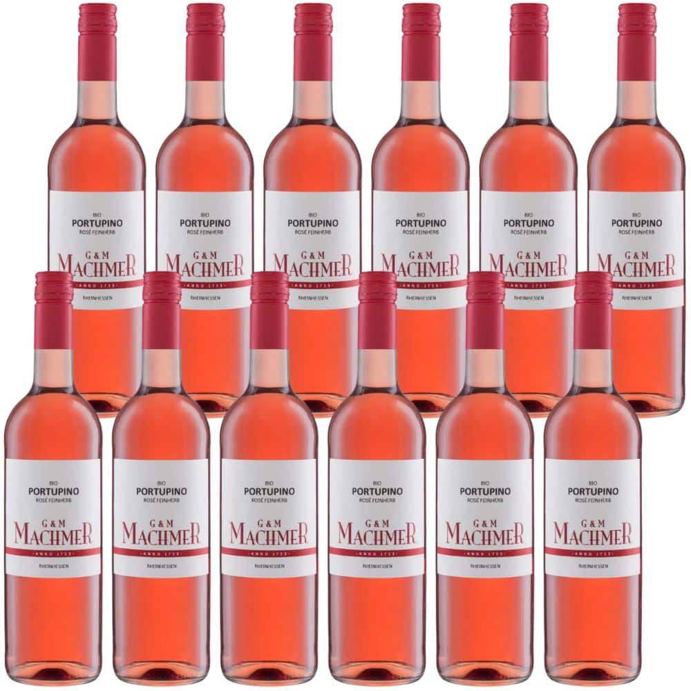 PORTUPINO Roséwein feinherb 2025er - 12er Paket