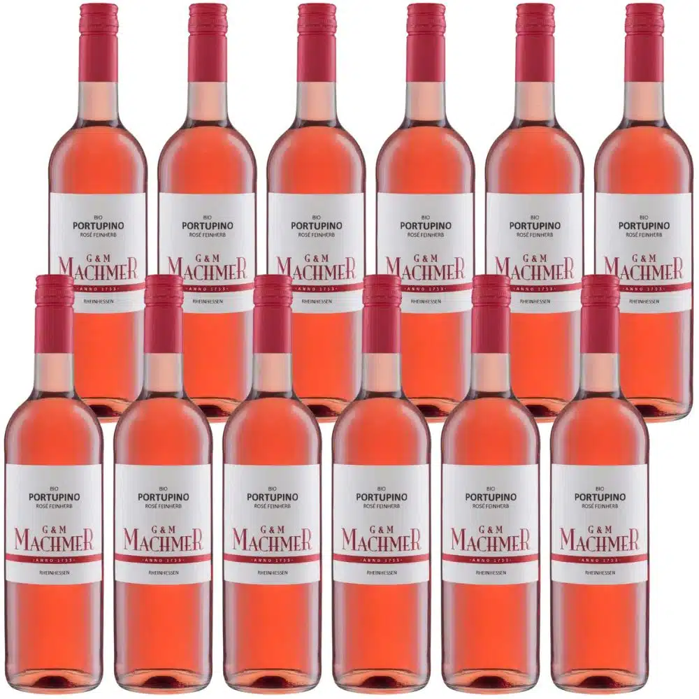 PORTUPINO Roséwein feinherb 2025er - 12er Paket